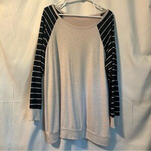 Chic Soul Sweater w/ Elbow Patch Detail